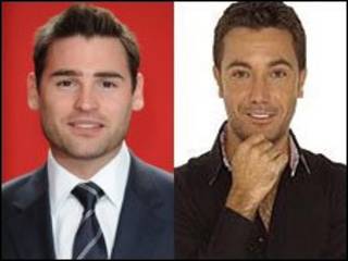 Stuart Manning e Gino D'Acampo