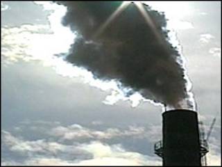 Emissão de gases