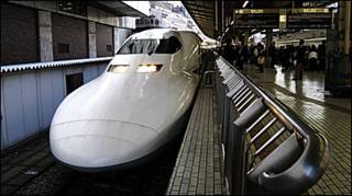 Tàu cao tốc shinkansen của Nhật Bản (ảnh chỉ có tính chất minh họa)