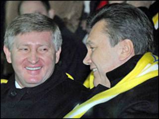 Рінат Ахметов і Віктор Янукович