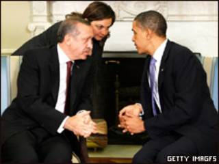 اوباما و اردوغان در کاخ سفید