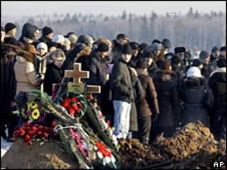 Похороны погибших в Перми