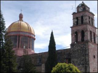 Tacíntaro en Michoacán, México