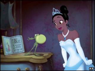 Ell príncipe Naveen y la princesa Tiana
