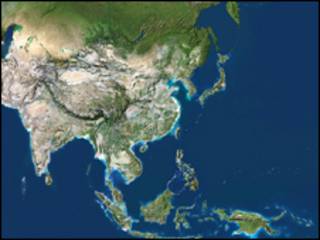 asia map