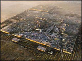 مدينة مصدر الخالية من الكاربون في أبوظبي