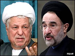 محمد خاتمی و اکبر هاشمی رفسنجانی