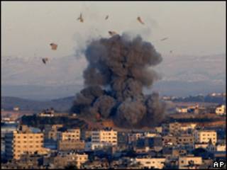 Ofensiva militar contra Gaza.