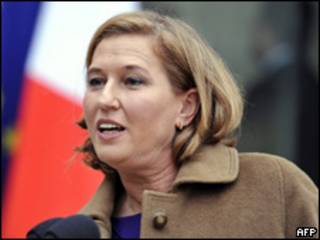 Tzipi Livni, ex canciller de Israel