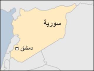 خارطة سوريا