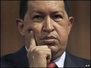 Hugo Chávez, presidente de Venezuela