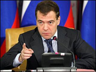 Президент РФ Дмитрий Медведев
