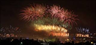 Año Nuevo en Sydney, Australia