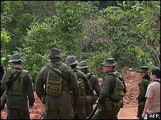 Soldados colombianos (foto de archivo)
