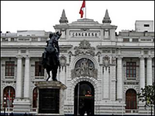 El congreso peruano