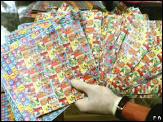 Lote de LSD apreendido na Grã-Bretanha (PA/arquivo)