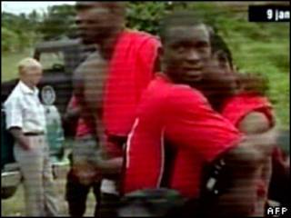 Jogadores do Togo