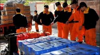 Equipe de resgate de taiuaneses se prepara para enviar suprimentos para o Haiti
