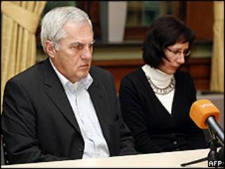 Eddy e Martine Van Uytsel, pais de Annick, morta por Janssen em 2007