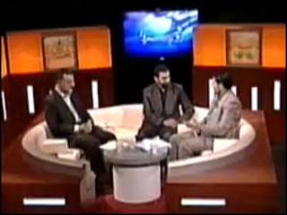 مناظره تلویزیونی میان جواد اطاعت و علیرضا زاکانی در یک برنامه تلویزیونی