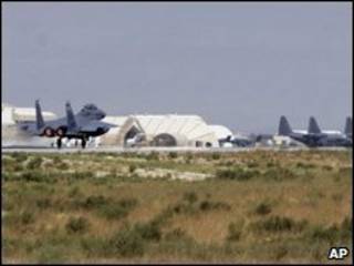 Base aérea de Bagram (foto tomada en septiembre de 2009)
