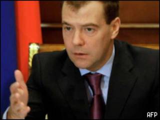 Presidente ruso, Dmitry Medvedev