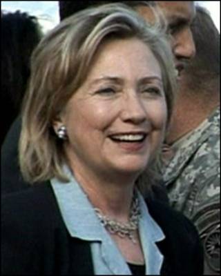 A secretária de Estado americana, Hillary Clinton