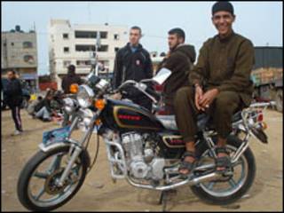 دراجون في غزة