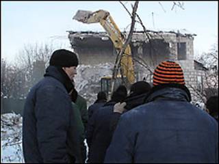 Снос строений в "Речнике"