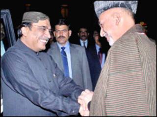 ښاغلی زرداري او کرزی