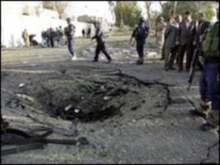 انفجار در نزدیکی شراتون