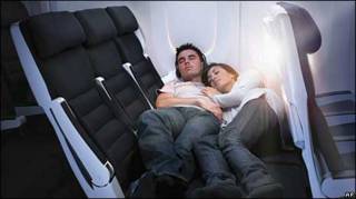 "Небесное ложе" Air New Zealand