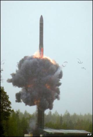 Российская межконтинентальная ракета