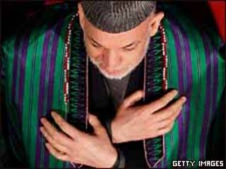 Presidente afgano, Hamid Karzai