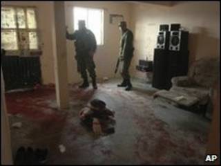 La casa donde se registró el incidente