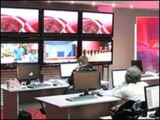 В студии "Первого кавказского" телеканала