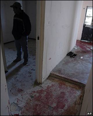 La casa donde se registró el incidente