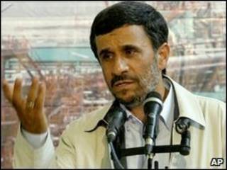 الرئيس الايراني محمود احمدي نجاد