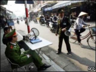 Công an Việt Nam (ảnh chỉ có tính chất minh họa)
