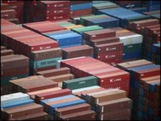 Container hàng xuất khẩu của TQ