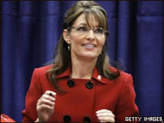 A ex-candidata a vice-presidente dos EUA Sarah Palin (Getty Images, 18 de novembro de 2009)