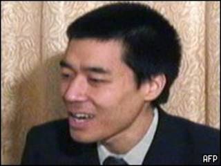 Robert Park, activista estadounidense liberado en Corea del Norte.
