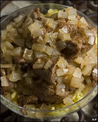 Un plato de Vindaloo