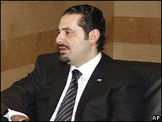 Saad Hariri, primer ministro de Líbano