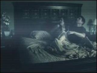 Imagen de la película Actividad Paranormal.