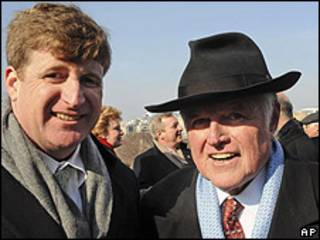 Patrick y Ted Kennedy