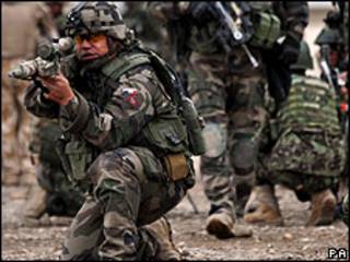 Soldado de la OTAN en Afganistán