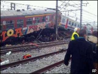 kecelakaan kereta di Belgia