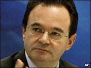 O ministro das Finanças grego George Papaconstantinou