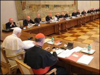 Bispos irlandeses no Vaticano